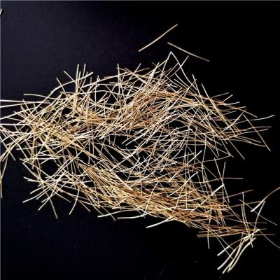 Micro Wire Copper Coated Steel Fiber For RPC Concrete Reinforcement With Free Samples