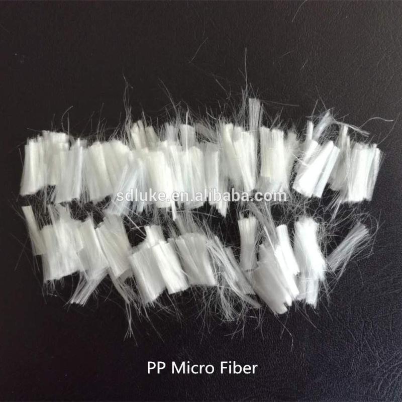 Polypropylene Fibers PP Fiber for Concrete Synthetic Staple Fibers