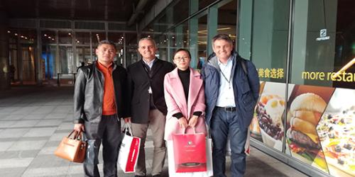 Special visit by Brazilian customers