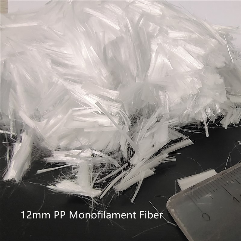 Polypropylene Micro Fiber 12mm Concrete Fiber.jpg