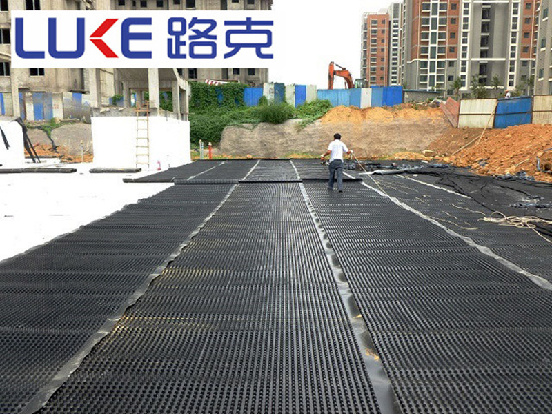 Plastic Dimple Board Drainage For Landscape Engineering.jpg